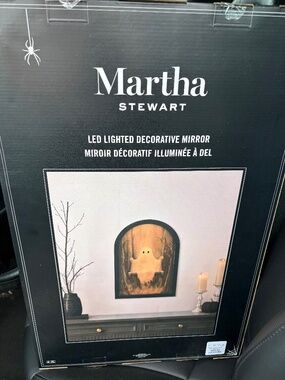 LARGE Martha Stewart Ghost LED Mirror Viral TikTok New Halloween